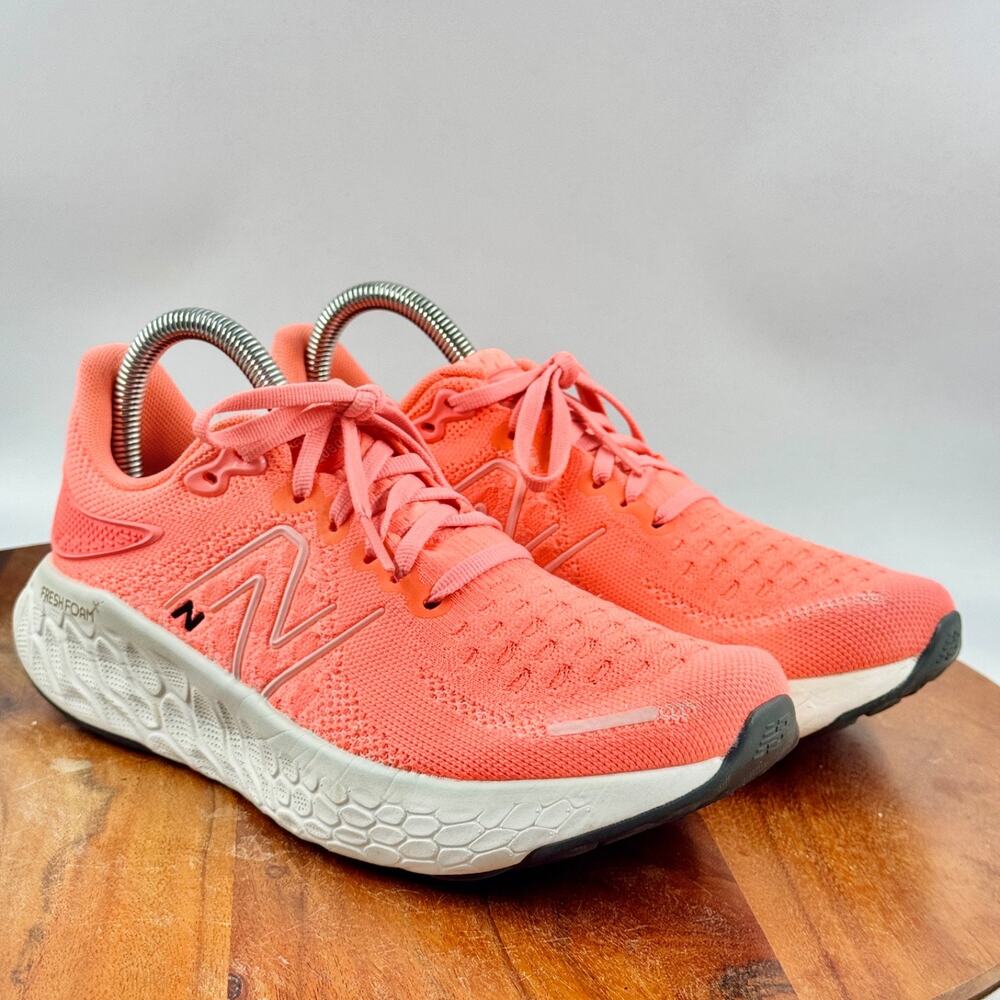 NEW BALANCE Fresh Foam X 1080v12 WOMENS Size 7 Pink Grapefruit Road Running EX